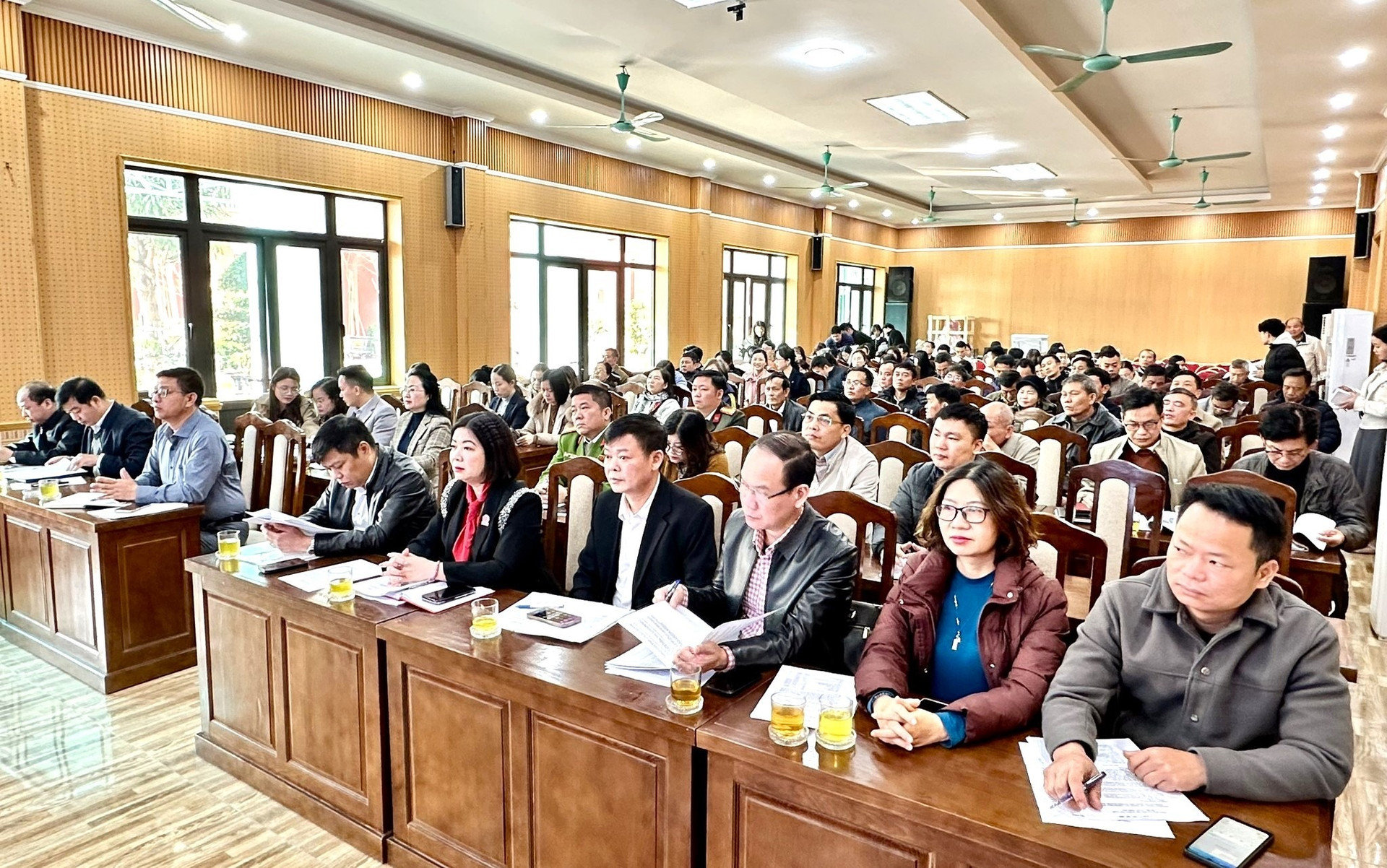 Hội nghị tham vấn cộng đồng dự án Khu đô thị thể thao Olympic tại xã Đại Thanh