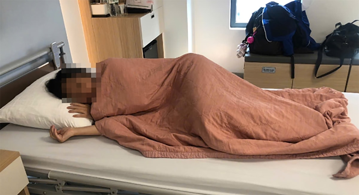 Nạn nhân điều trị tại bệnh viện