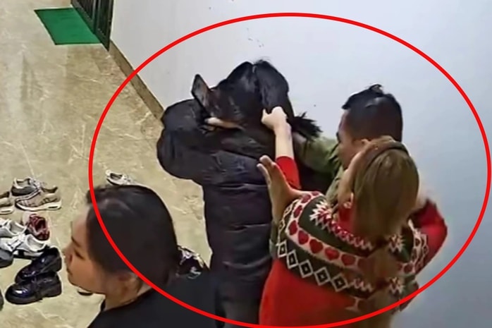 Công an xác minh vụ hành hung phụ nữ tại chung cư Hà Nội