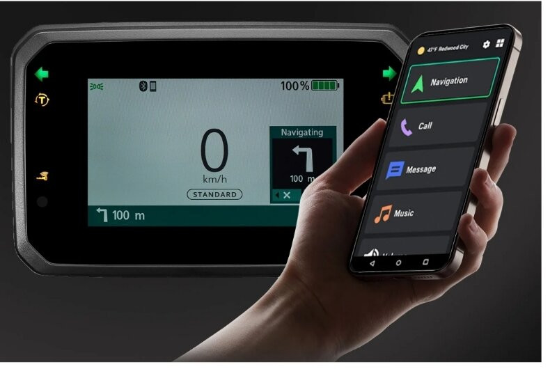 Công nghệ Honda RoadSync hỗ trợ kết nối điện thoại và điều hướng trực tiếp trên màn hình xe