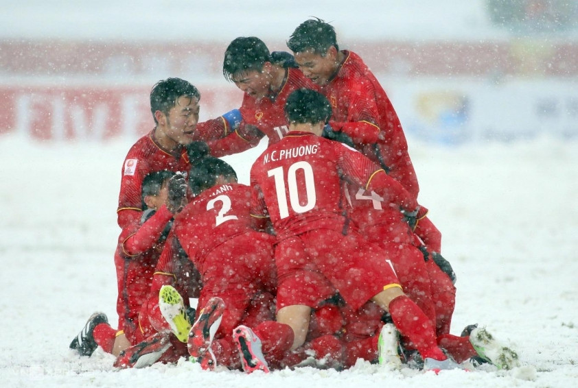 Lứa U23 thi đấu tại Thường Châu năm 2018 là một ký ức không bao giờ quên với các CĐV bóng đá Việt Nam