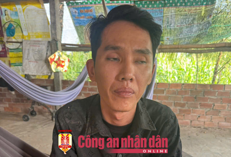 Đối tượng Nguyễn Minh Luân bị bắt giữ sau khi trốn khỏi trại tạm giam
