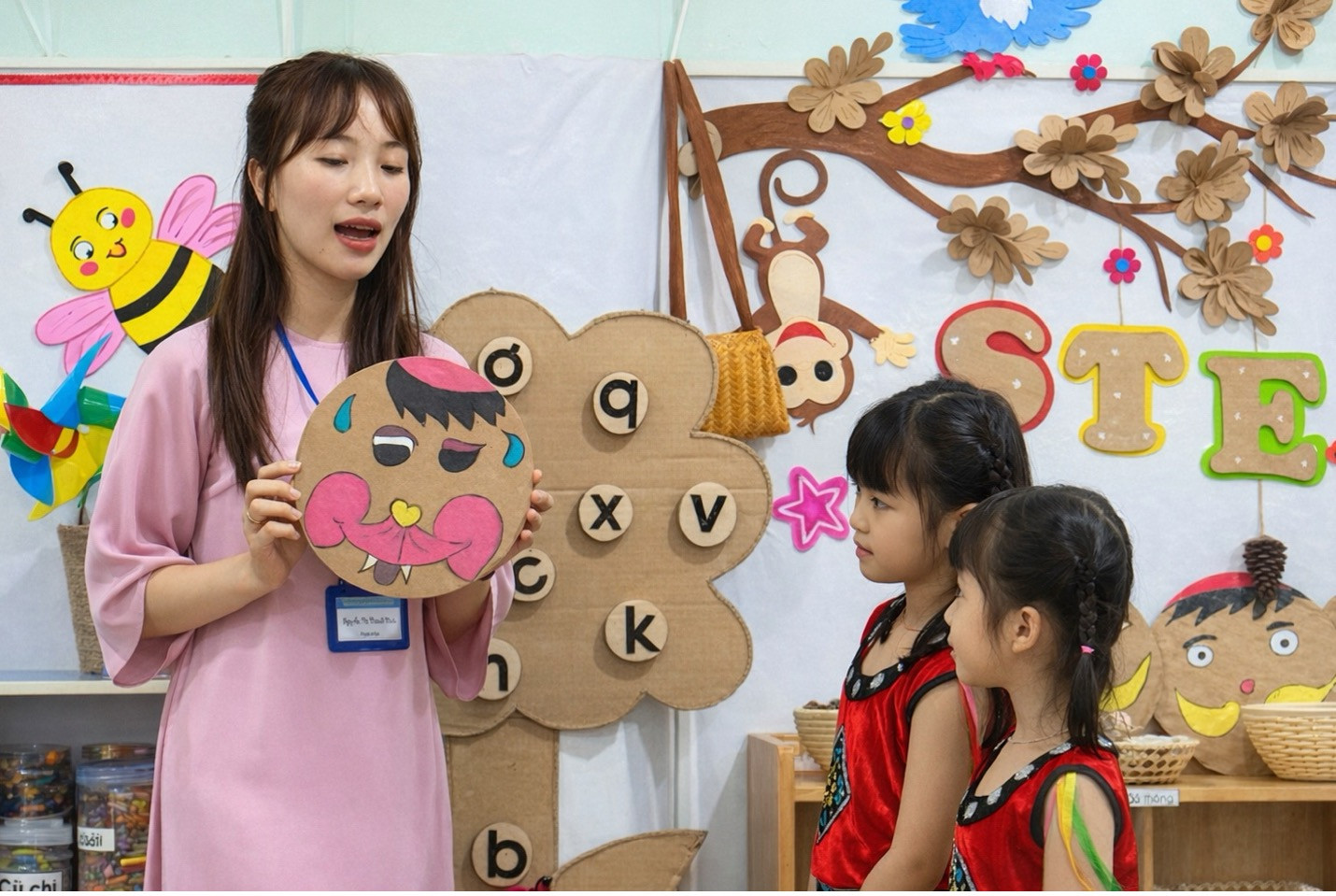 Students are taught and experienced in STEM lessons