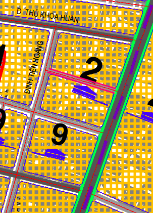 Quy hoạch đường song song Trừ Văn Thố tại phường Bình Long