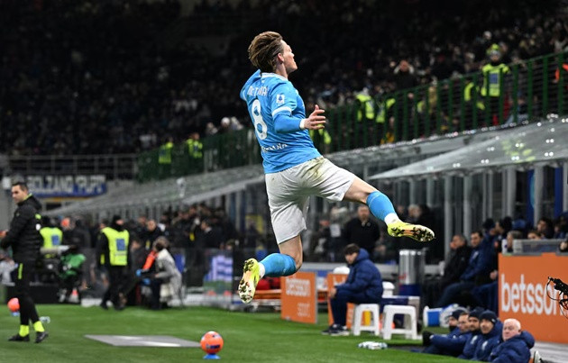 McTominay thể hiện phong độ cao trong các trận đại chiến tại Serie A