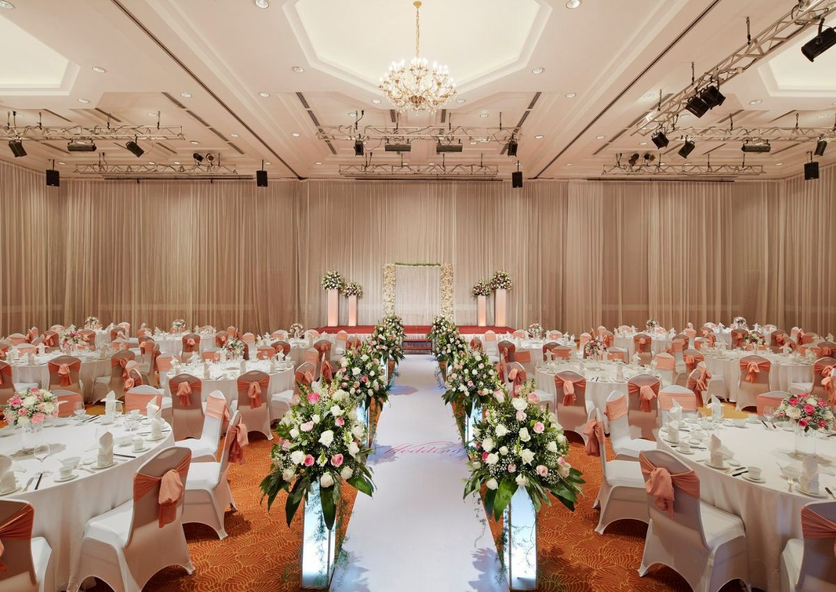 Sảnh tiệc rộng ở Sheraton Hanoi Hotel