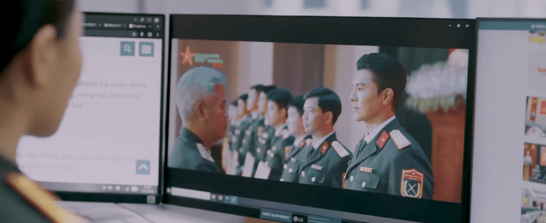 Hậu trường các cảnh quay của dàn diễn viên