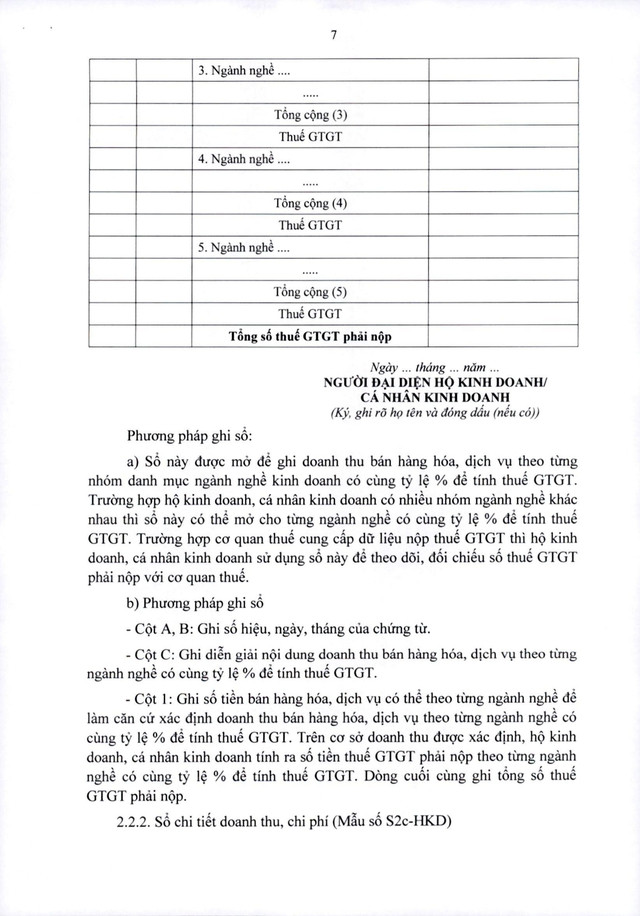 TOÀN VĂN: Thông tư 152/2025/TT-BTС hướng dẫn kế toán cho các hộ kinh doanh, cá nhân kinh doanh- Ảnh 7.