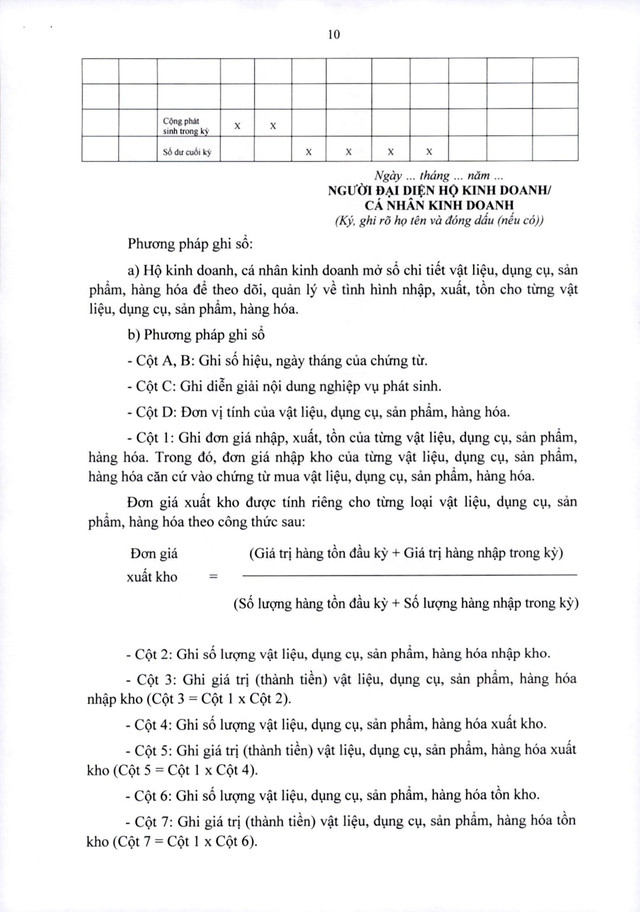 TOÀN VĂN: Thông tư 152/2025/TT-BTС hướng dẫn kế toán cho các hộ kinh doanh, cá nhân kinh doanh- Ảnh 10.