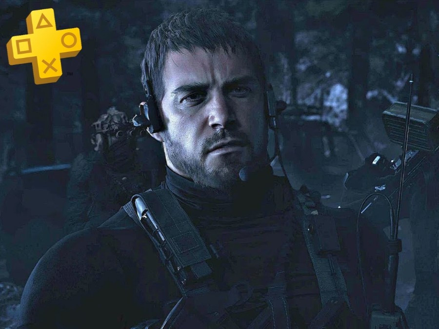 Nhân vật Chris Redfield trong trò chơi Resident Evil Village.