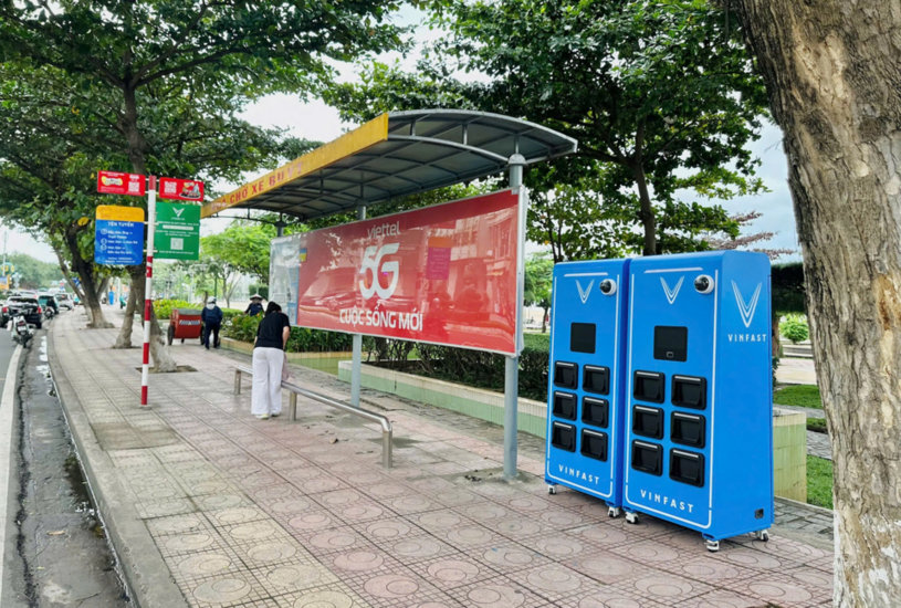 Hệ thống trạm đổi pin VinFast V-Green
