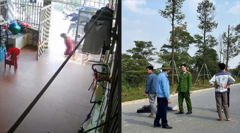 Hiện trường vụ việc nơi các nạn nhân bị sát hại