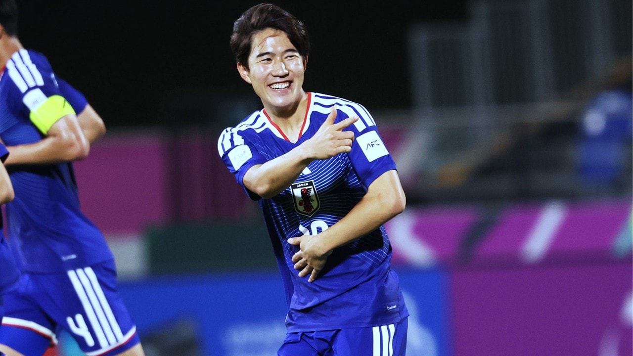 U23 Nhật Bản tập luyện chuẩn bị cho vòng tứ kết U23 châu Á