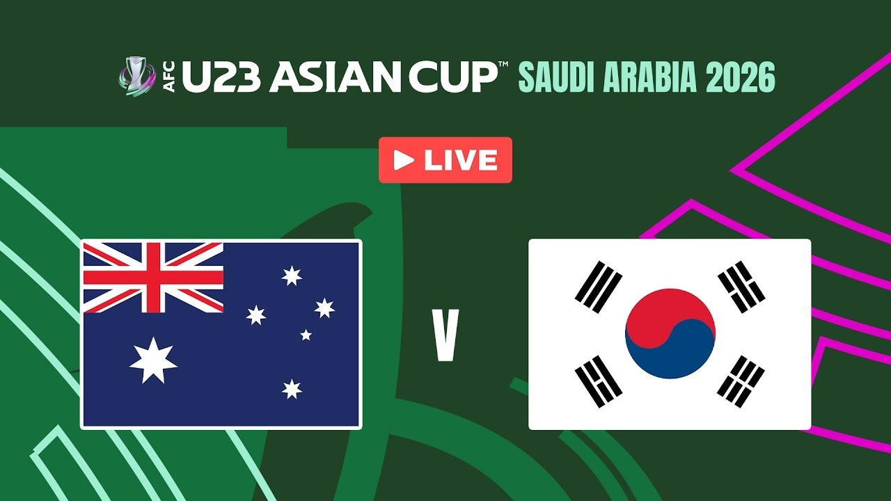 Trực tiếp cặp trận tứ kết cuối cùng U23 Australia vs Hàn Quốc trên VTV FPT Play TV360 hôm nay