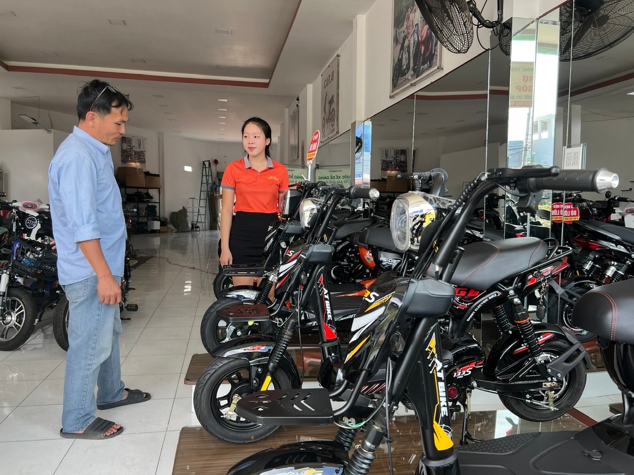 Електричні велосипеди у Hung Thinh Electric Vehicle World