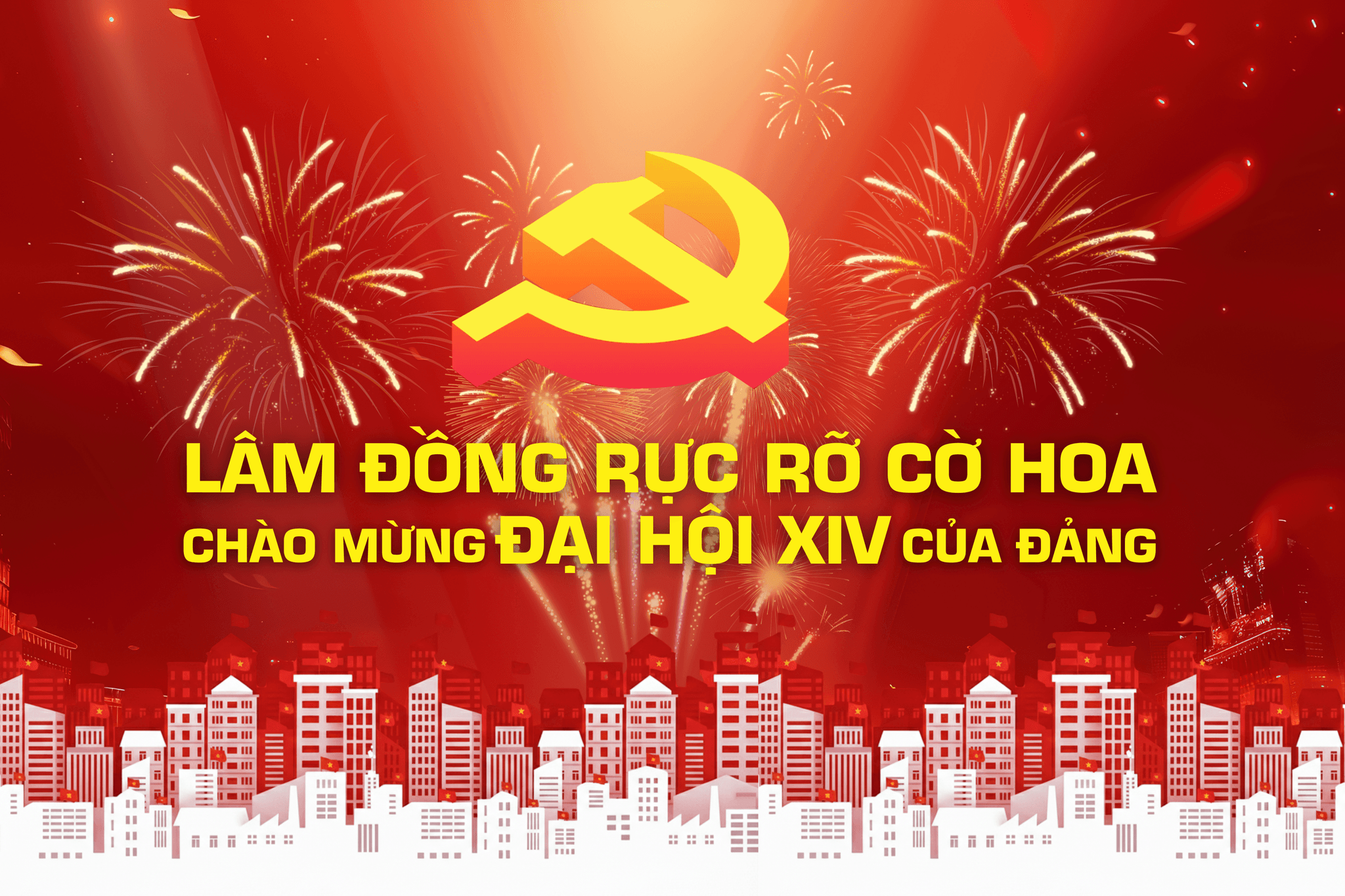 cover lâm đồng rực rỡ cờ hoa