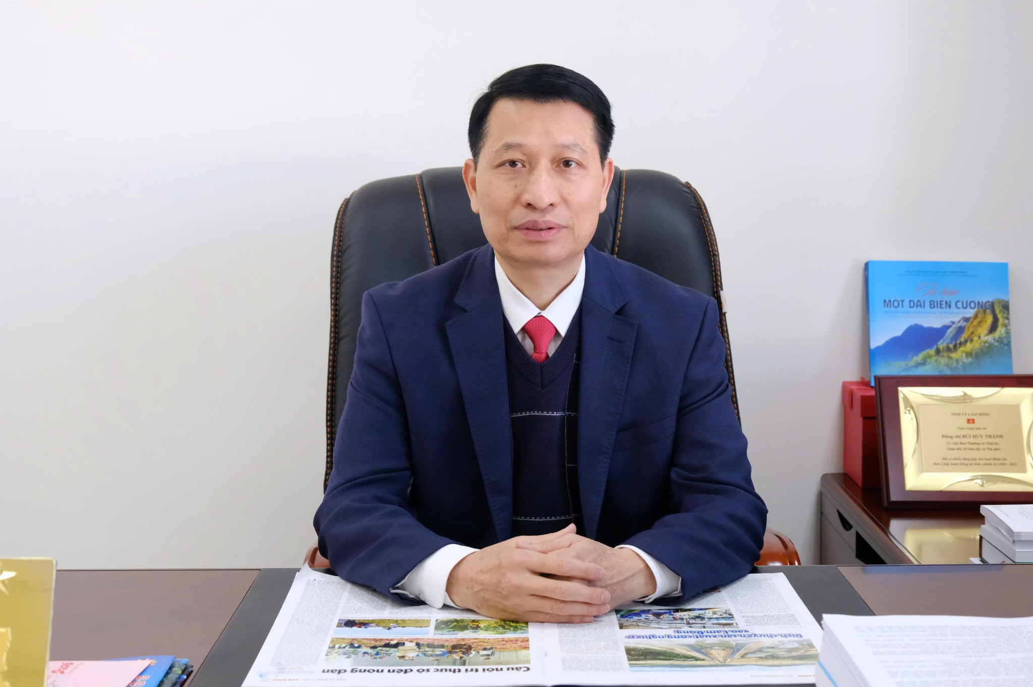 Ông Bùi Huy Thành, Giám đốc Sở Dân tộc và Tôn giáo tỉnh Lâm Đồng (Ảnh: Quang Vũ