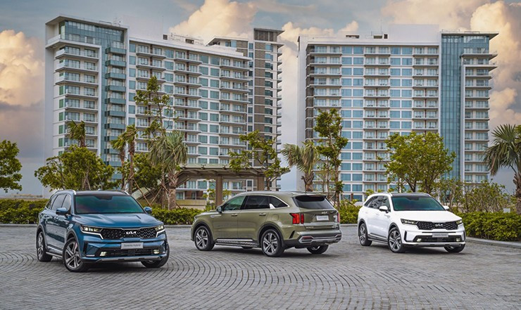 Động cơ KIA Sorento Hybrid tiết kiệm nhiên liệu