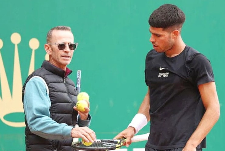 Alcaraz và ông thầy mới của mình