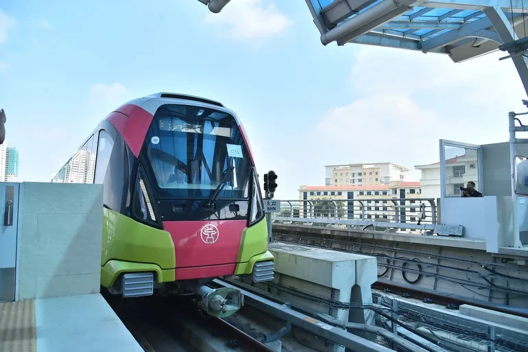 Tuyến đường sắt đô thị Nhổn-Ga Hà Nội.