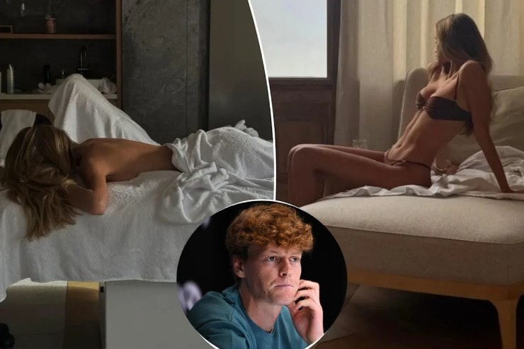 Jannik Sinner và bạn gái Laila Hasanovic