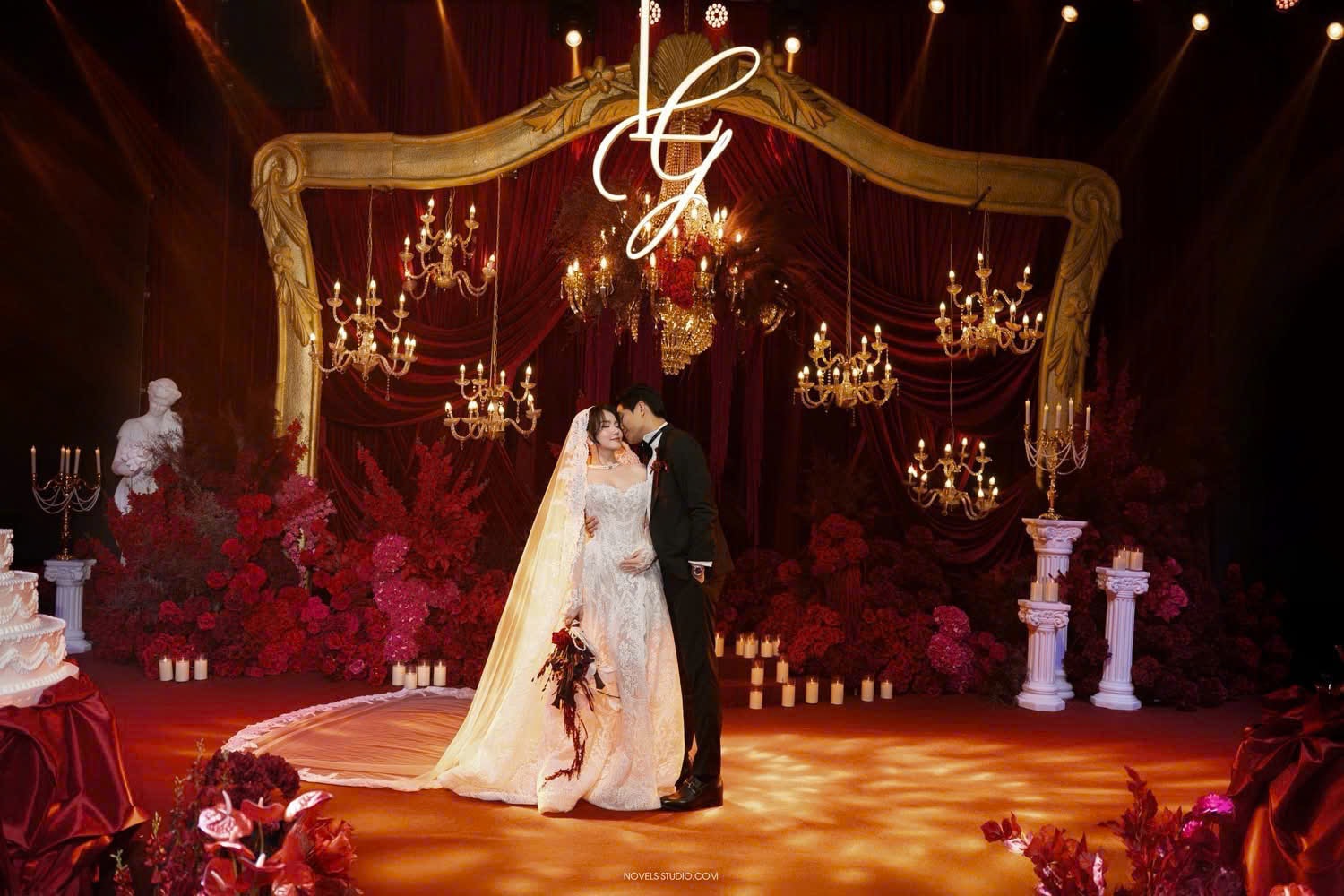 ロマンチックな結婚式に最適な場所。