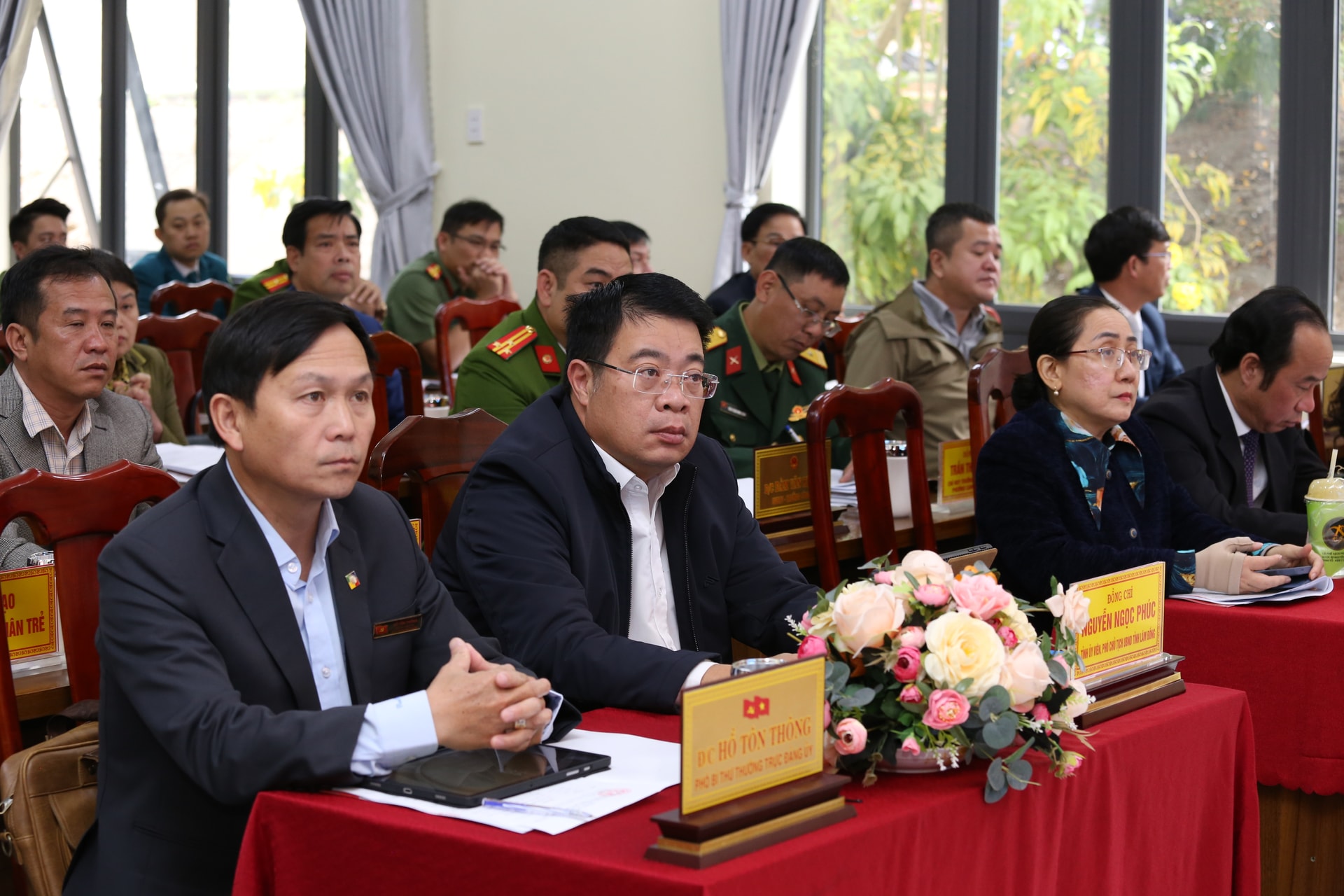 Le camarade Nguyen Ngoc Phuc, vice-président du Comité populaire provincial, a assisté à la conférence.