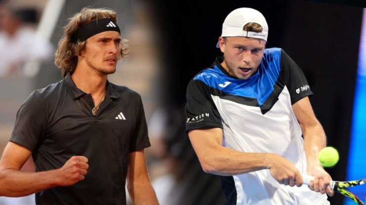 Alexander Zverev đối đầu Alexandre Muller tại vòng 2 Australian Open