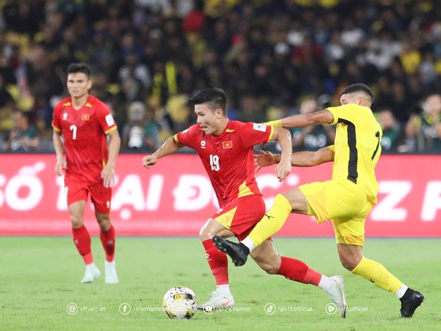 ĐT Việt Nam nhiều khả năng sẽ tái đấu với Malaysia trên chảo lửa Thiên Trường. Ảnh: VFF
