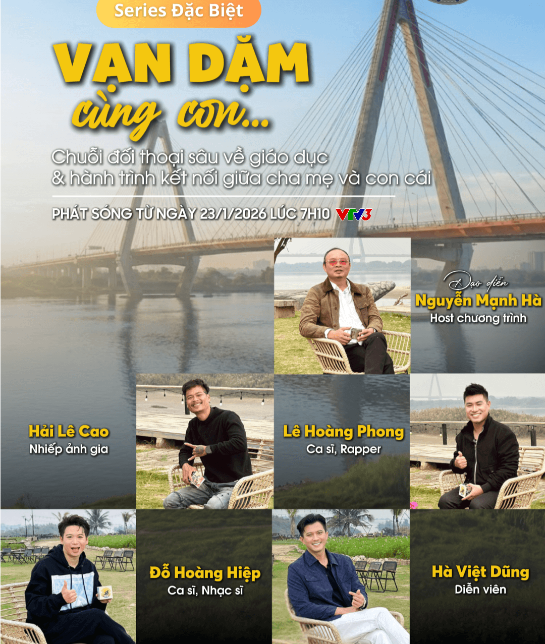 Series Vạn dặm cùng con lên sóng VTV3 - Ảnh 1.