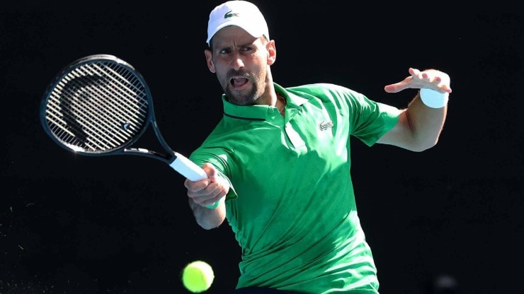 Djokovic hướng tới trận thắng tiếp theo