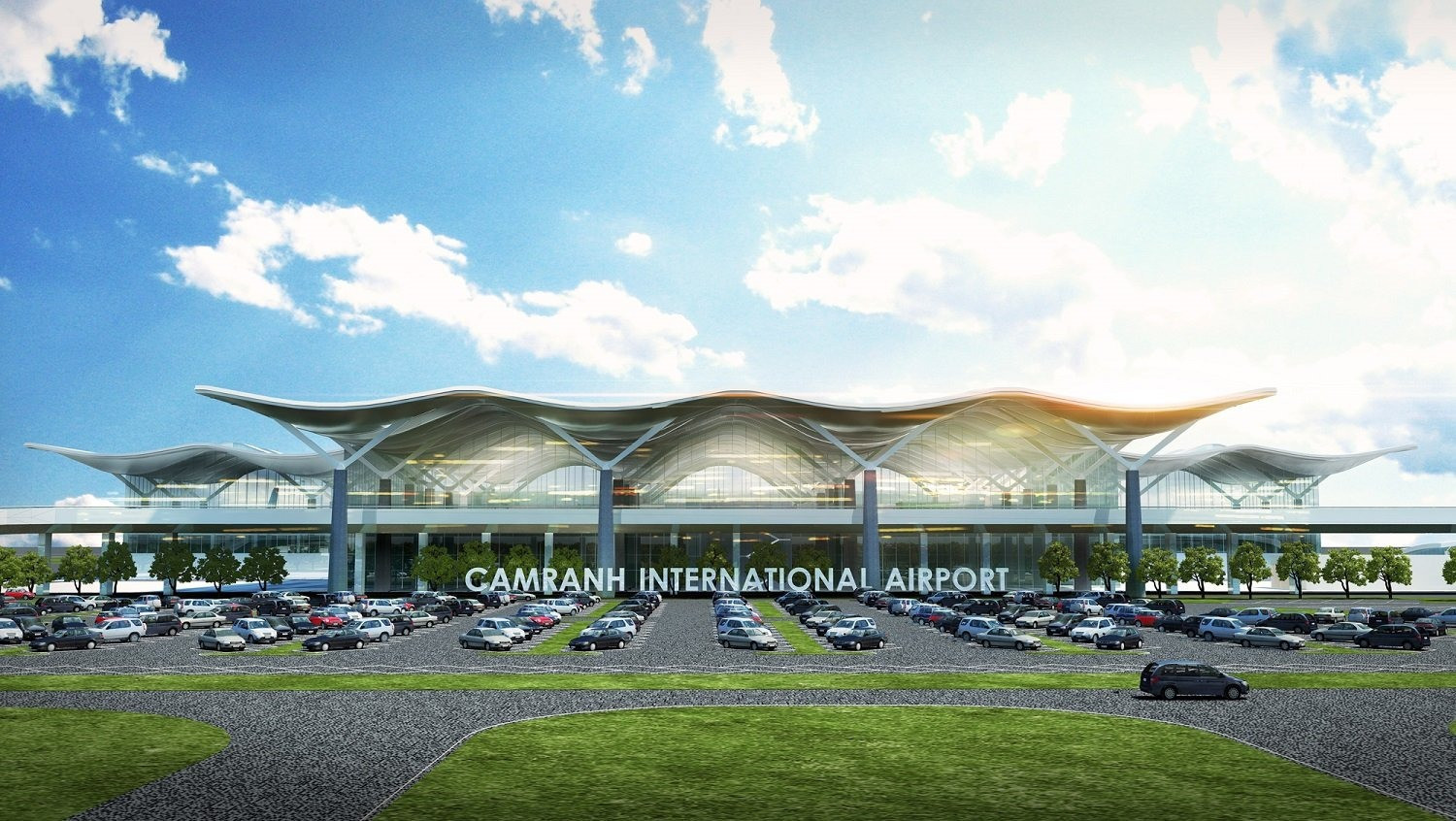 Toàn cảnh Cảng hàng không quốc tế Cam Ranh