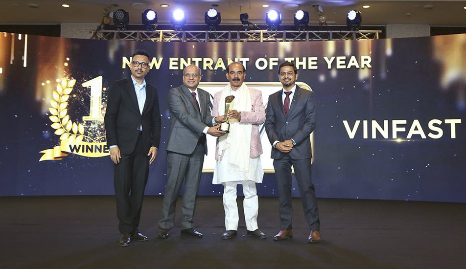 Ông Sudhanshu Talwar nhận giải thưởng Tân binh của năm tại Auto9 Awards 2026
