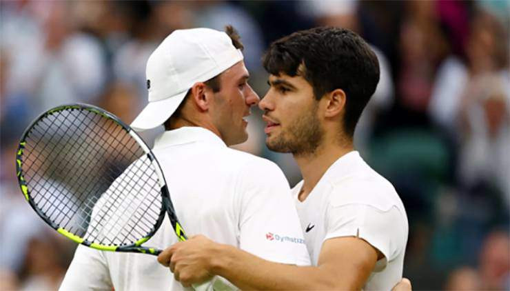 Carlos Alcaraz đang có phong độ cực cao tại Australian Open 2026