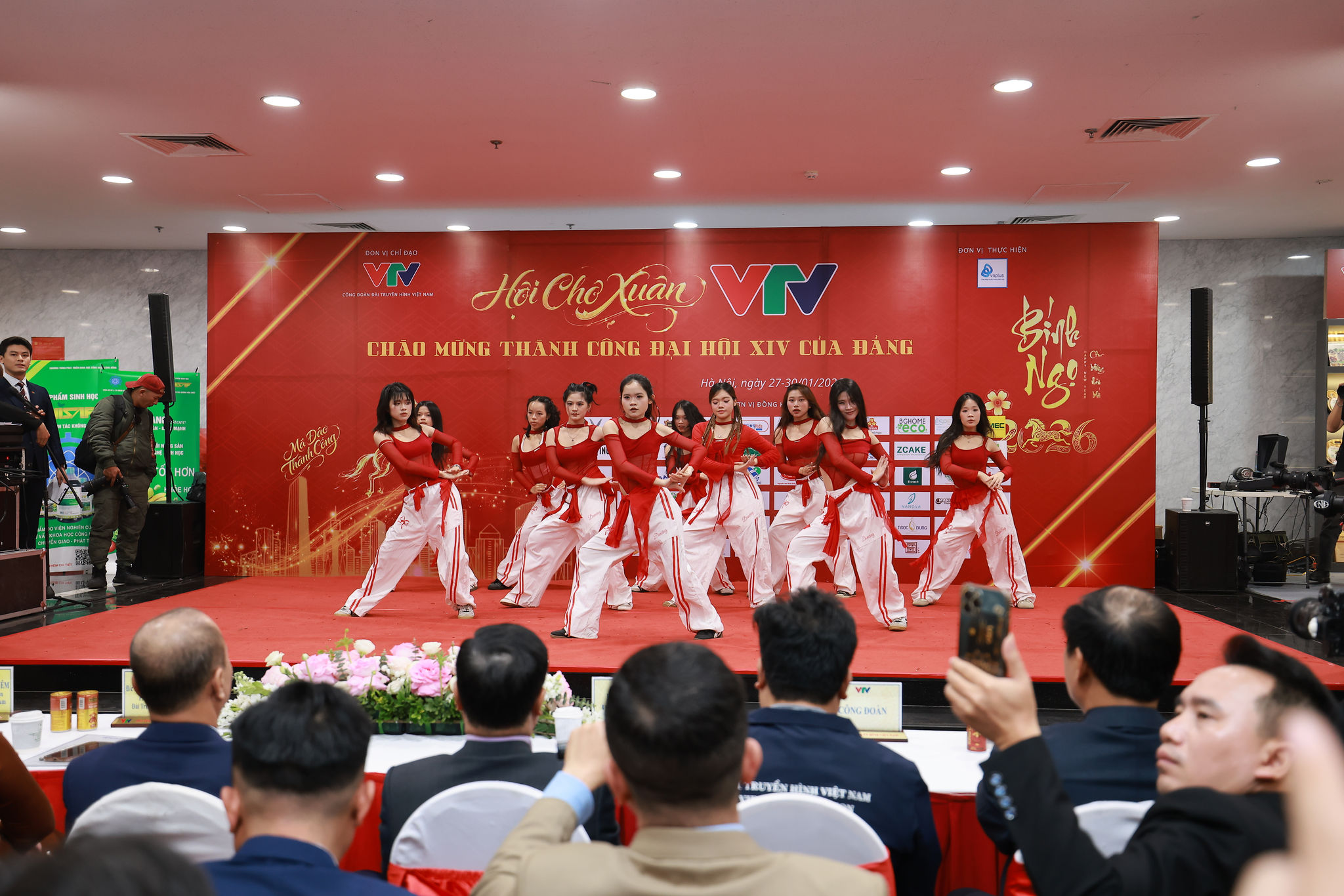Gian hàng trưng bày sản phẩm tại sự kiện