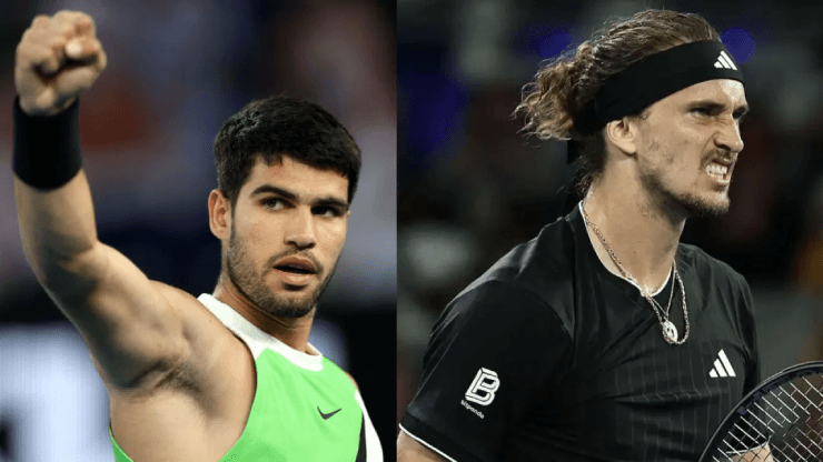 Alcaraz - Zverev trận đấu cân não tại Úc