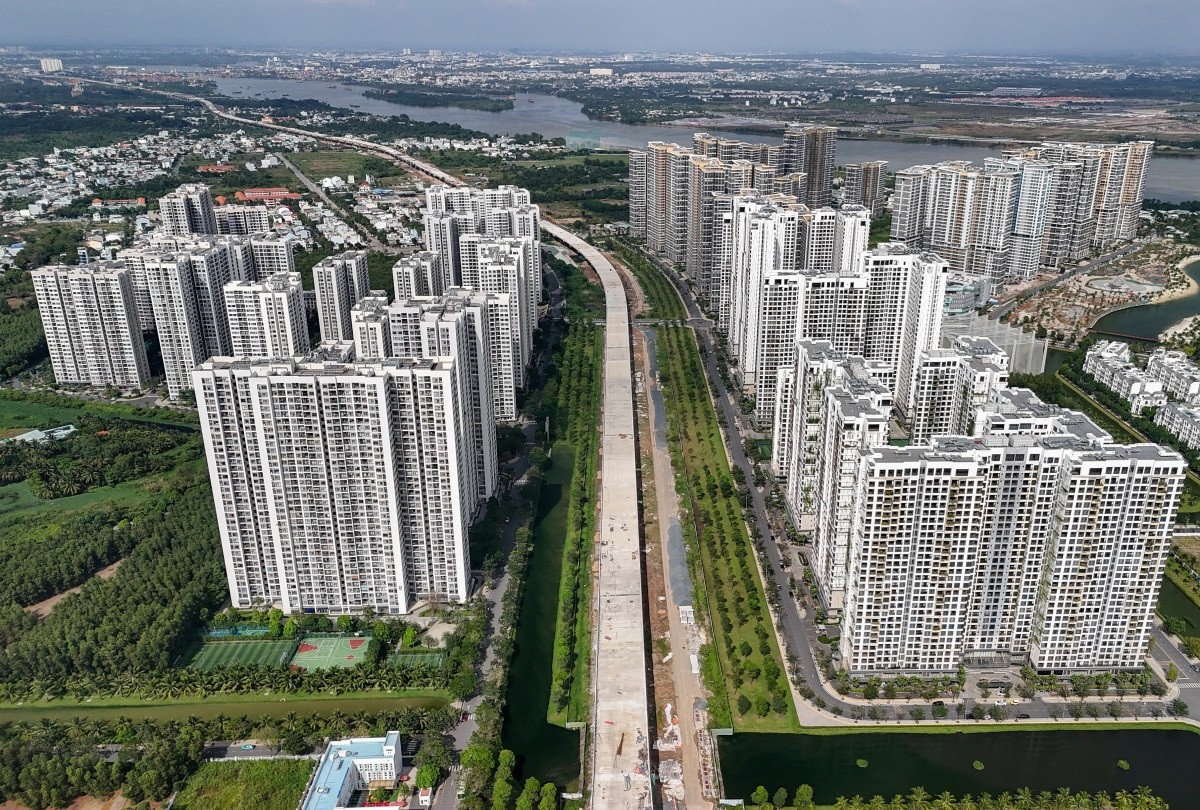 Vành đai 3 TP.HCM đoạn qua khu đô thị Vinhomes Grand Park