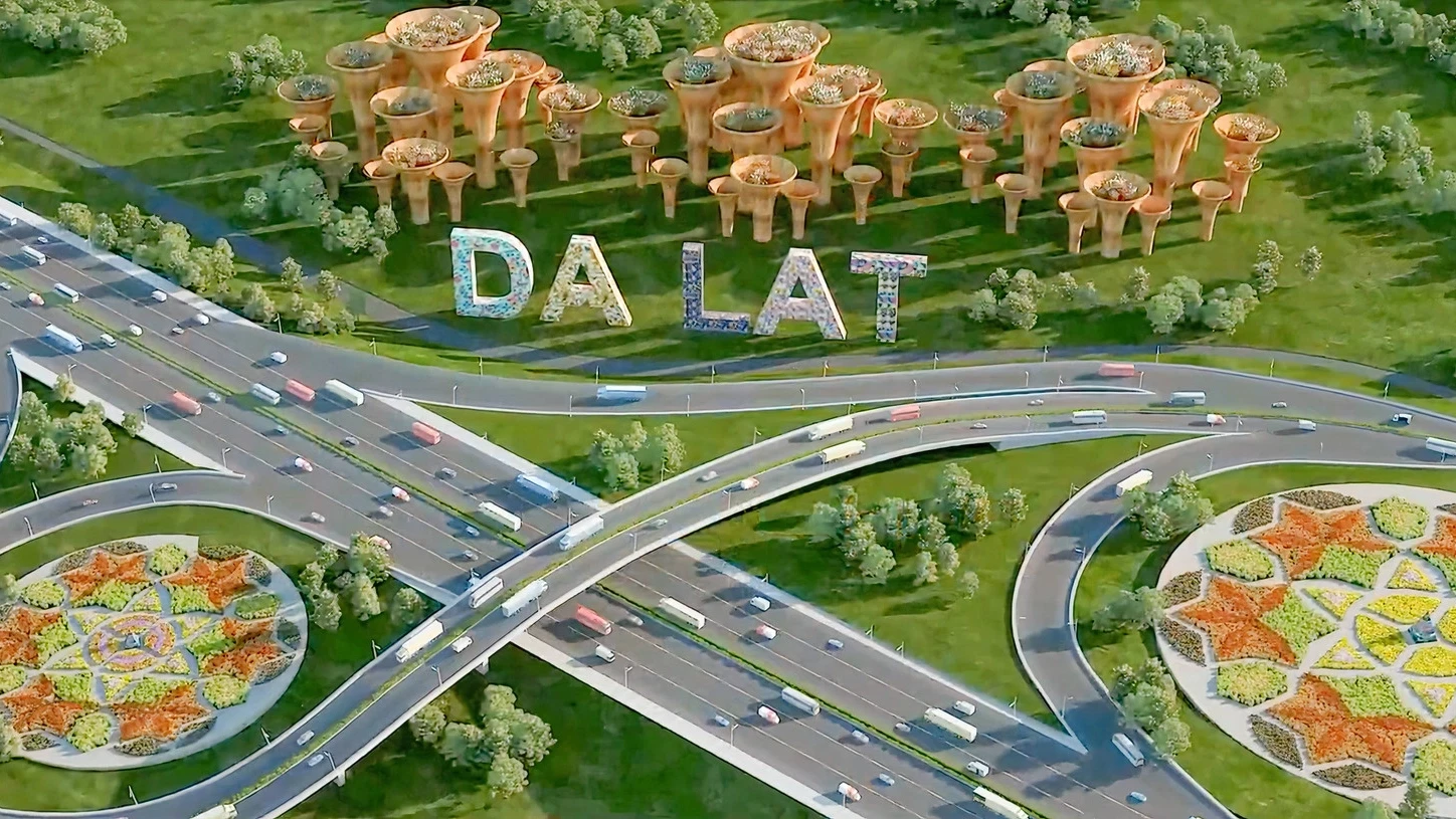 Phối cảnh cao tốc Bảo Lộc – Liên Khương