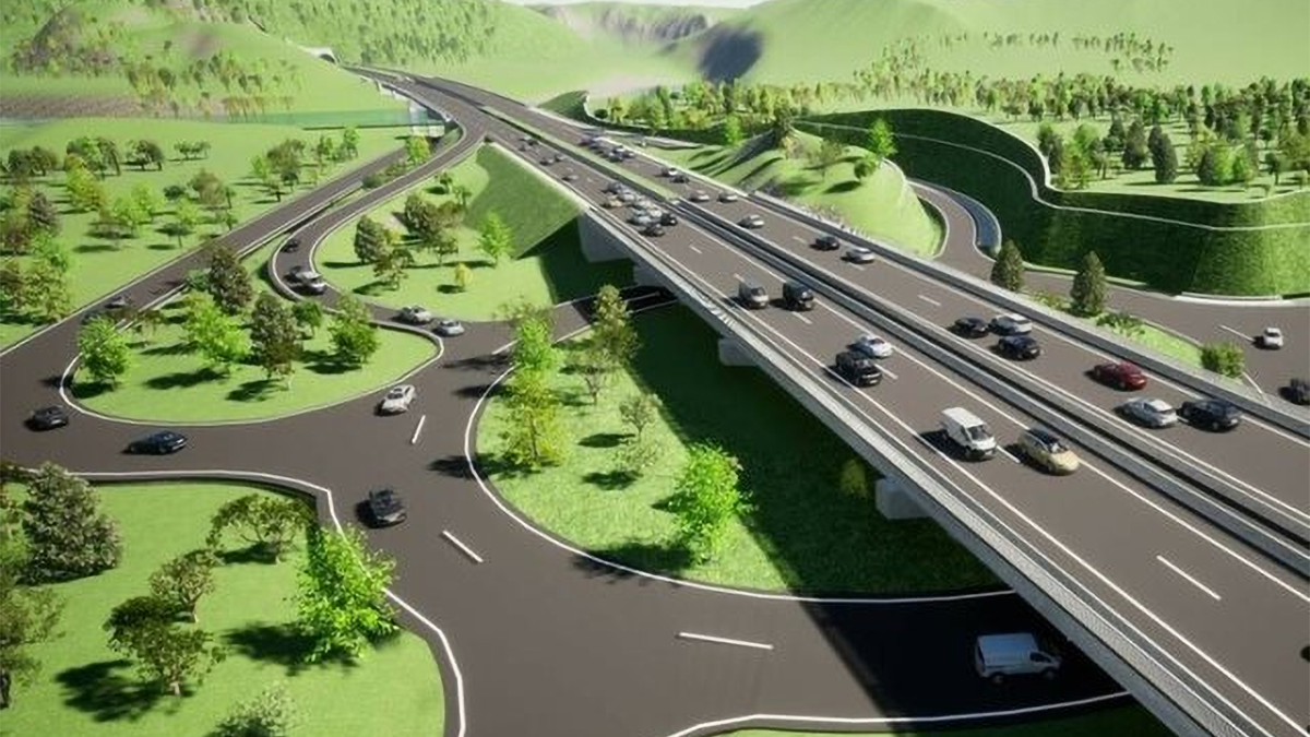 Phối cảnh Dự án cao tốc Gia Nghĩa - Chơn Thành