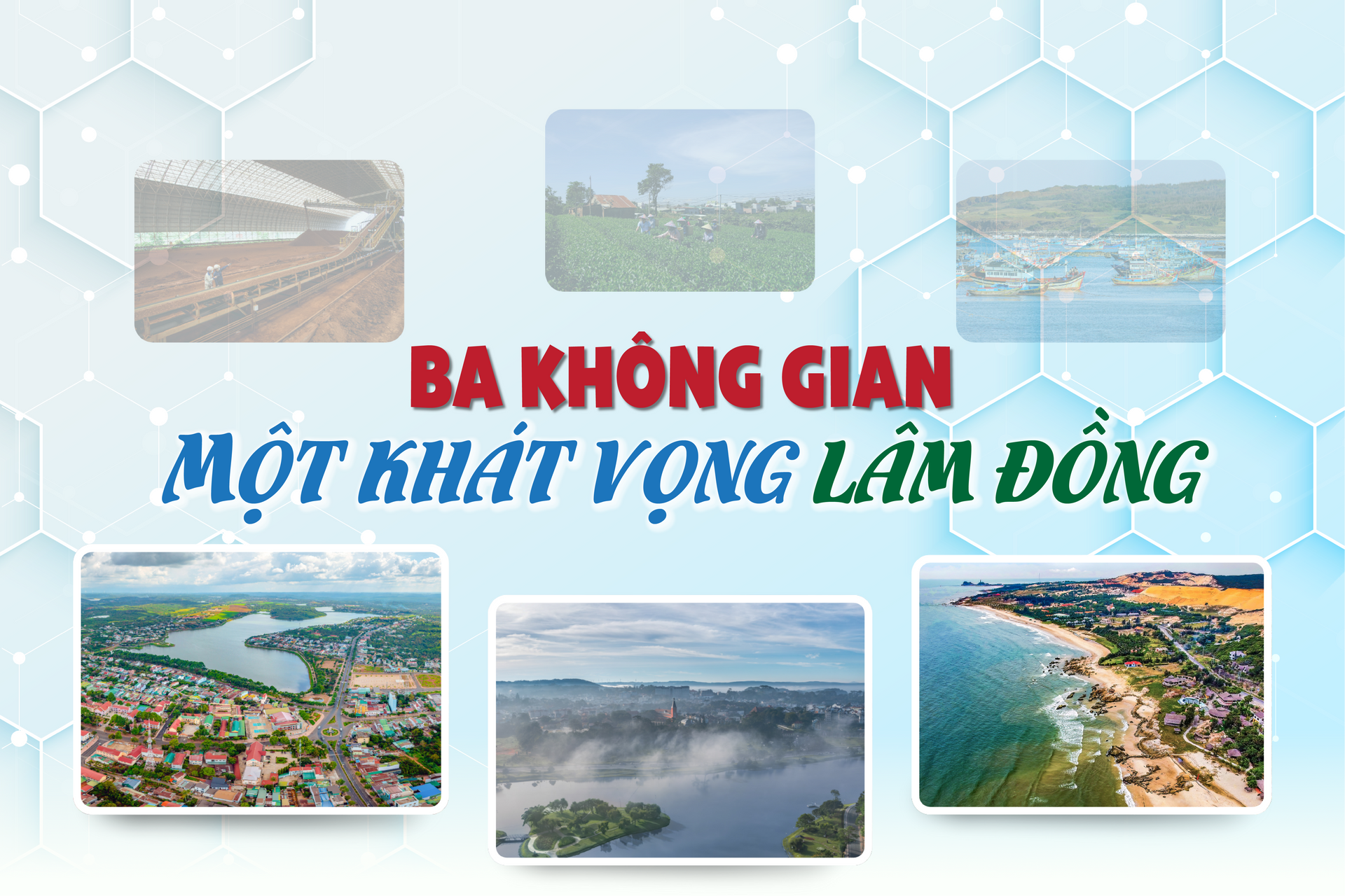 Ba không gian – Một khát vọng Lâm Đồng