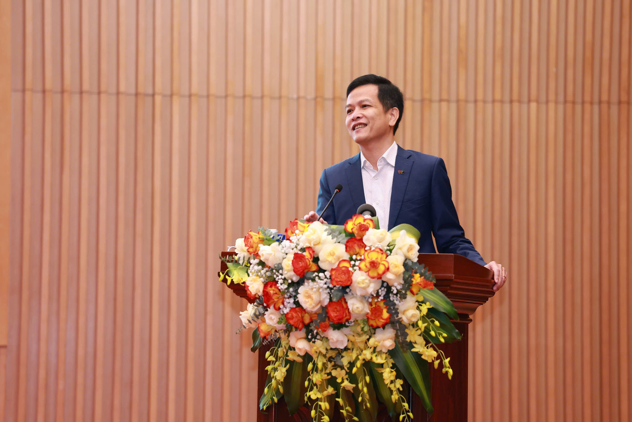 Đạo diễn, NSƯT Mai Hiền tại hội nghị tổng kết.