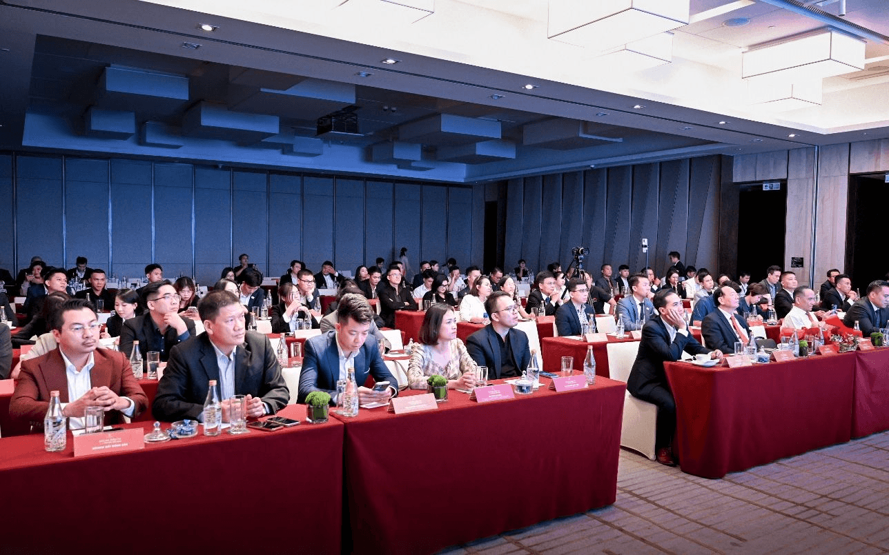 Toàn cảnh hội nghị tổng kết phối hợp sản xuất phim Lằn ranh tại Viện Kiểm sát nhân dân tối cao.