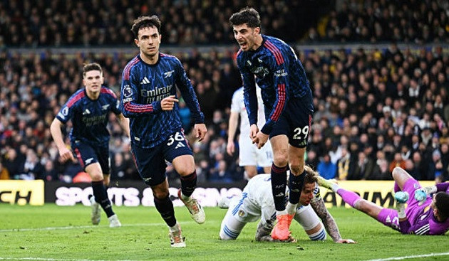 Kai Havertz đang thể hiện vai trò mới trong đội hình Arsenal, giúp đội bóng thi đấu hiệu quả hơn.