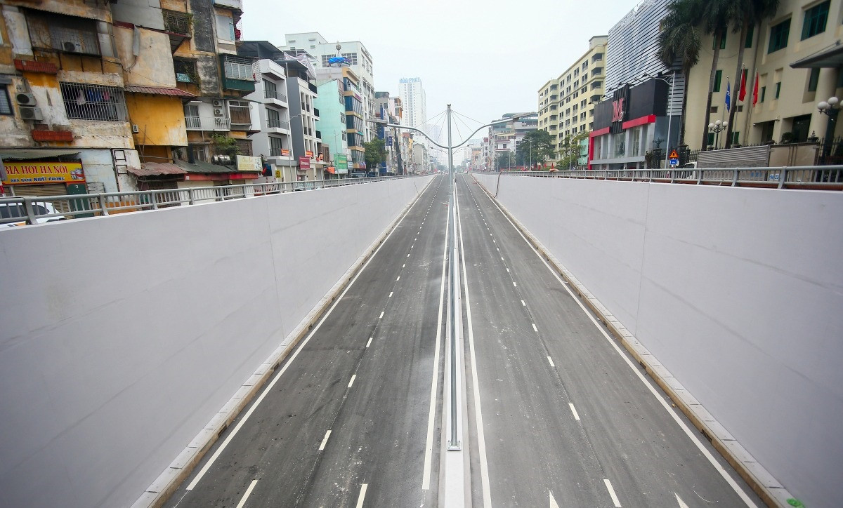 Khu vực hầm chui đi dưới đường sắt dự kiến thông xe đầu năm 2026