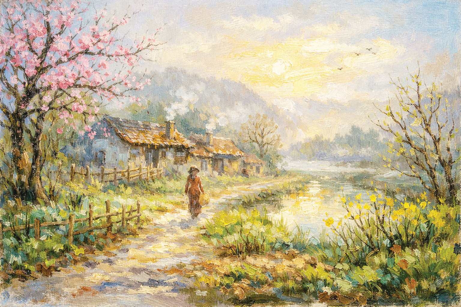 Minh họa tháng giêng về