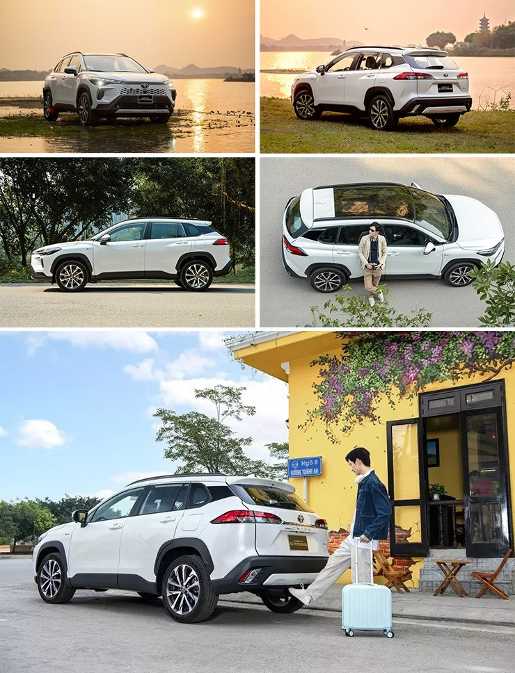 Hệ thống đèn LED Crystalized trên Corolla Cross 2026