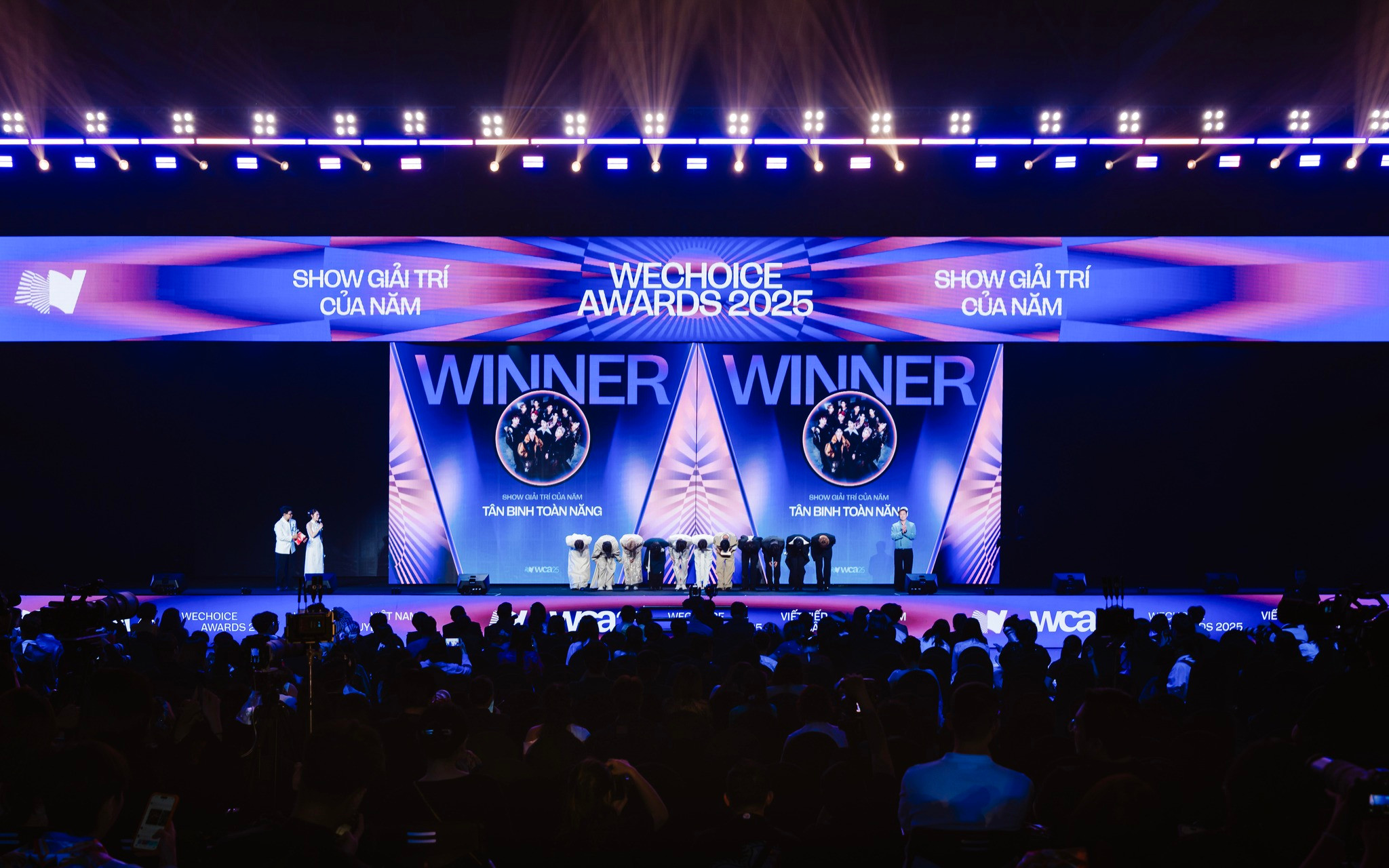 Tân binh toàn năng chiến thắng tại WeChoice Awards 2025