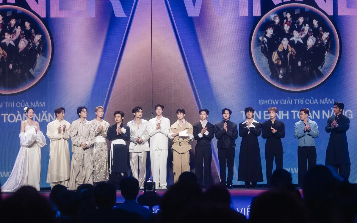 Tân binh toàn năng thắng giải Show giải trí của năm tại WeChoice Awards 2025