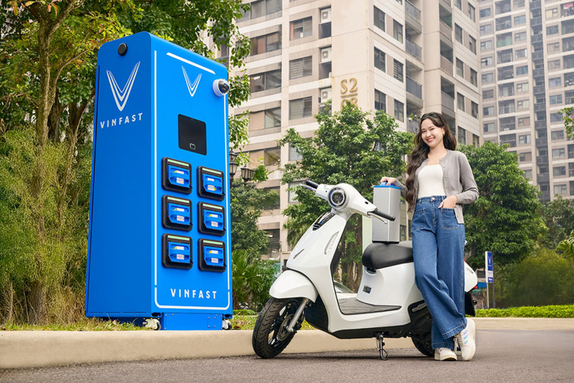 Khách hàng sử dụng xe điện VinFast được hưởng lợi từ hệ sinh thái sạc và đổi pin