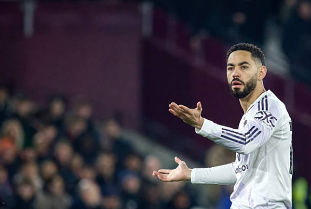 Matheus Cunha bị các trung vệ West Ham cô lập suốt thời gian có mặt trên sân.